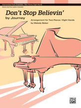Don't Stop Believin piano sheet music cover